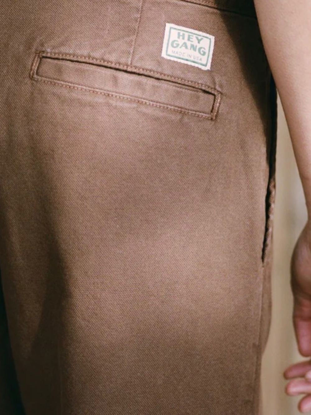 Hey Gang Brown Work Pants